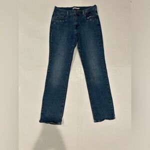 Levi’s 505 Straight Jeans Women’s 30 Floral Embroidery